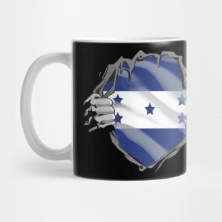 Proud Honduras Flag, Honduras gift heritage, Honduran girl Boy Friend Hondureño Catracha Mug